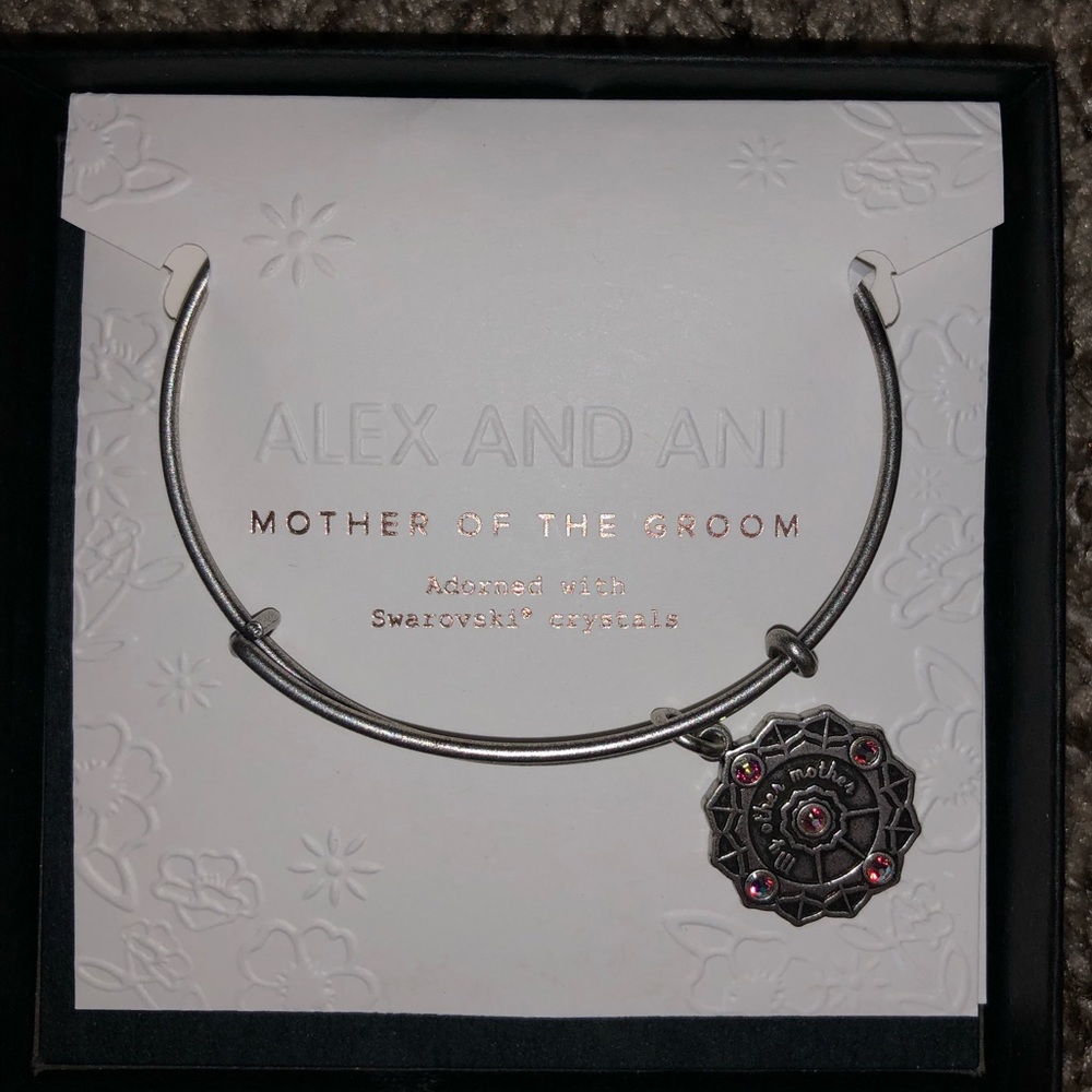 Alex and Ani Mother of the Groom Bangle Bracelet